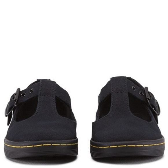Dr. Martens Shoes - Dr. Martens “Woolwich” Black Canvas Mary Jane Sz 7